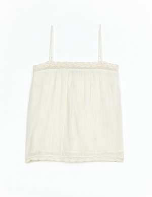 M.A.B.E APPAREL dacy cami - ecru back