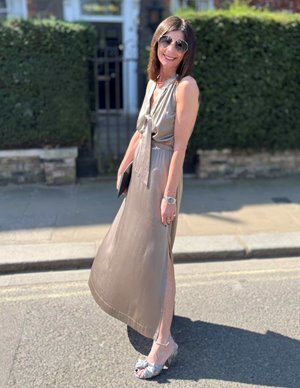 Dea Kudibal nattiedea dress - fungis back