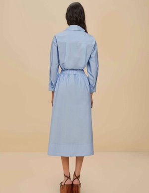 Farm Rio banana skirt - blue side