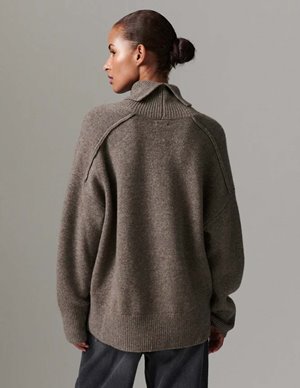 Day Birger et Mikkelsen clarke jumper - chocolate side