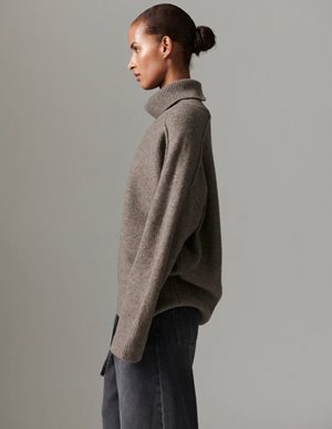 Day Birger et Mikkelsen clarke jumper - chocolate back