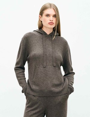 Jumper 1234 wide jogger trousers - umber back