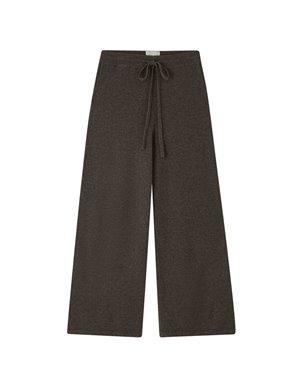Jumper 1234 wide jogger trousers - umber