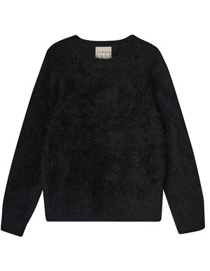 Jumper 1234 brushed crew jumper - night back