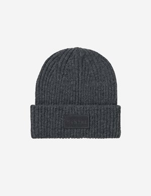 Munthe ikaner hat - charcoal back