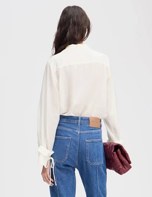 Munthe lesienna top - ivory model