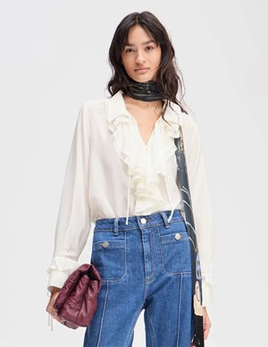 Munthe lesienna top - ivory