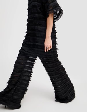 Munthe laith trousers - black model