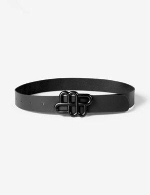 Munthe latter belt - black side