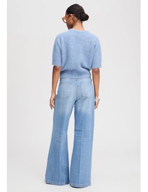 Munthe locca cardigan - blue model