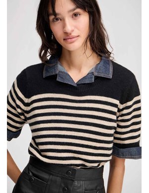 Munthe laja top - camel detail