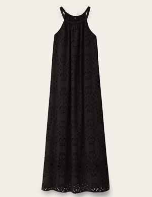 ba&sh bonnie dress - black back