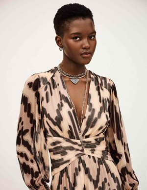 ba&sh amor dress - rose detail