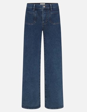 Frame Jeans le slim palazzo pocket jeans - esteem back