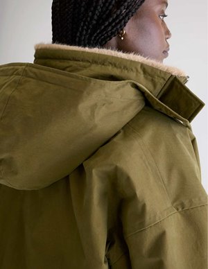 Bellerose herna jacket - military detail