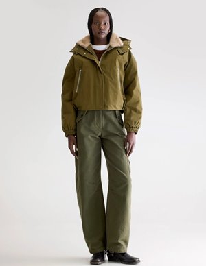 Bellerose herna jacket - military back