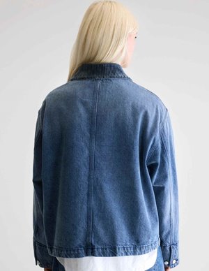 Bellerose pila jacket - blue detail