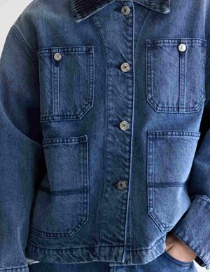 Bellerose pila jacket - blue side