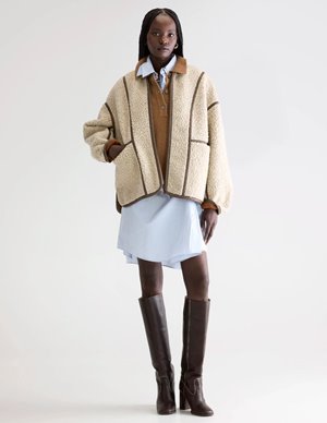 Bellerose jina jacket - natural back