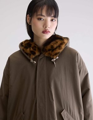 Bellerose laos coat - sage side