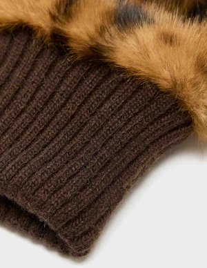 Bellerose madina gloves - animal print side