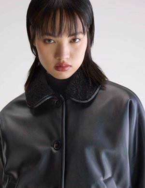 Bellerose josh jacket - black side