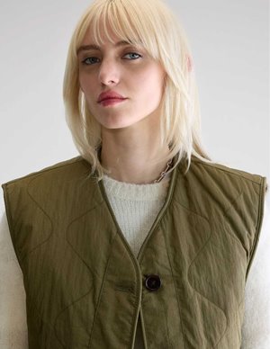 Bellerose eloise gilet - leopard detail