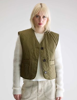 Bellerose eloise gilet - leopard back