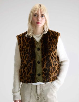 Bellerose eloise gilet - leopard
