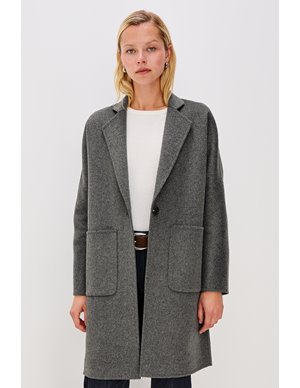 Rails everest coat - charcoal back