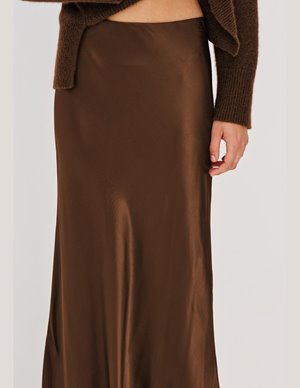 Rails romina skirt - espresso detail