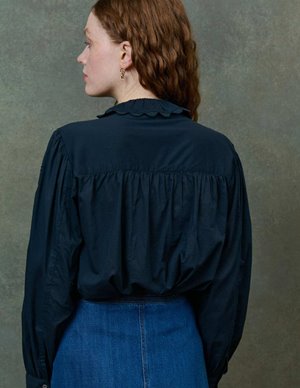 Louise Misha cora shirt - black detail