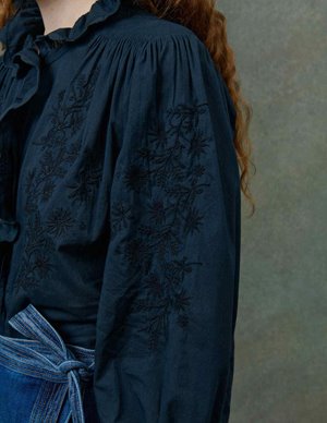 Louise Misha cora shirt - black side