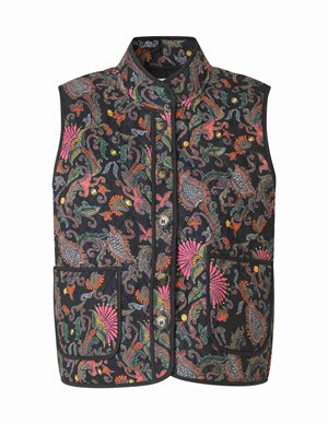 Lollys Laundry cairoll gilet - black back