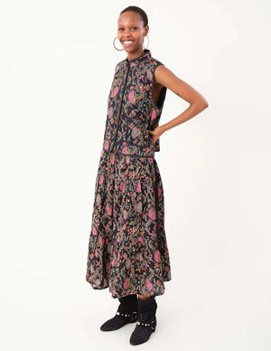 Lollys Laundry cairoll gilet - black side