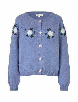 Lollys Laundry gracelynnll cardigan - blue back