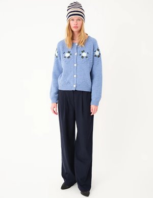 Lollys Laundry gracelynnll cardigan - blue side