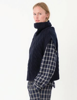 Lollys Laundry fresnoll jumper - navy
