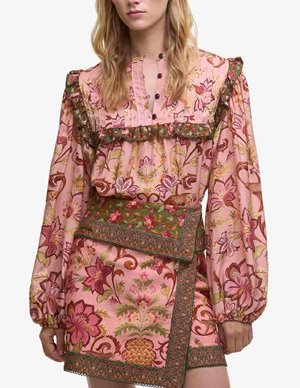 Barbour cami blouse - pink side