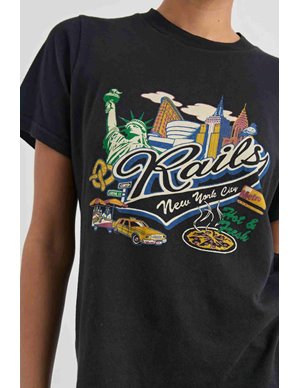 Rails boyfriend t shirt - new york side