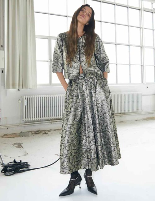 Lollys Laundry catalinall skirt - silver