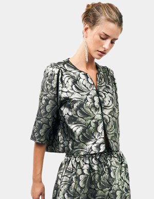 Lollys Laundry trinell jacket - silver side