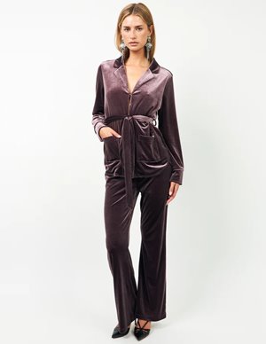 Lollys Laundry caseyll trouser - lavender side