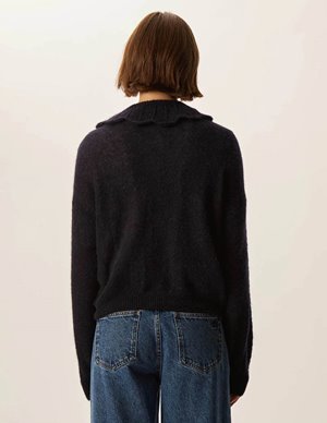 Des Petits Hauts capucine cardigan - navy model