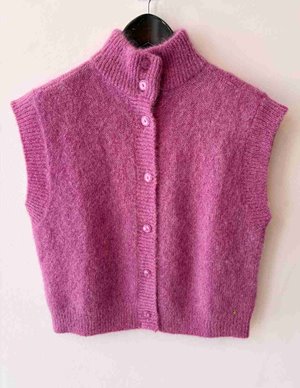 Des Petits Hauts alibou cardigan - raspberry