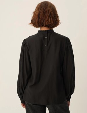 Des Petits Hauts ethan blouse - black side