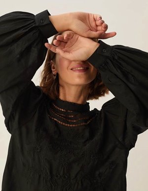 Des Petits Hauts ethan blouse - black back