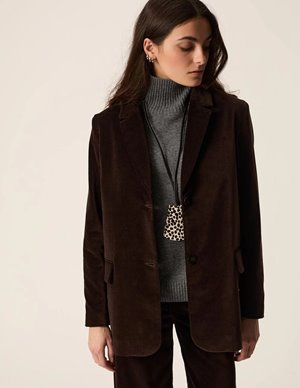 Des Petits Hauts ephyria jacket - coffee