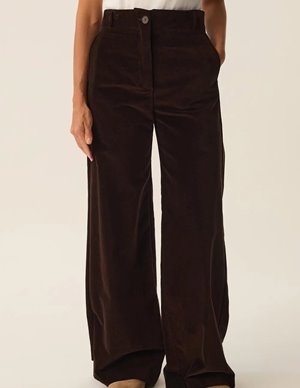 Des Petits Hauts ephyre trousers - coffee back