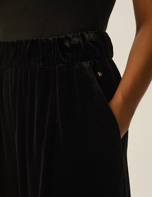 Des Petits Hauts iris trousers - black side